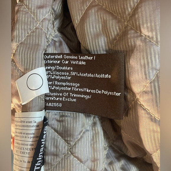 Brown DANIER Leather Men Size XL Jacket - Picture 12 of 16